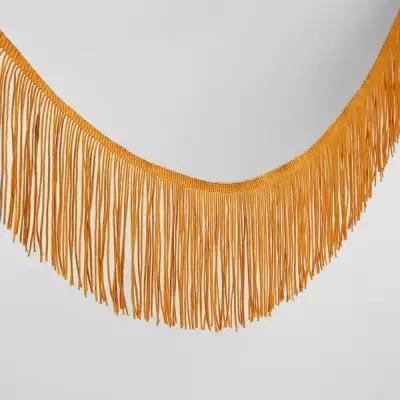 Тесьма декоративная «Бахрома», 10 см, 5 ± 0,5 м, цвет золотисто-бежевый