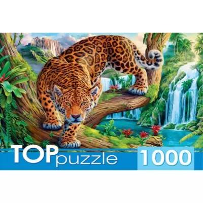 Пазл «Леопард на дереве», 1000 элементов