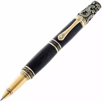 Ручка из мореного дуба "Victorian" в футляре, латунь