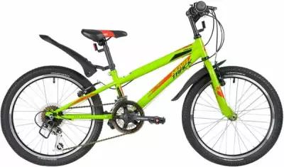 Велосипед NOVATRACK Racer городской (подростковый), колеса 20", зеленый, 13кг (20SH12V.RACER.GN20)