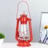 Керосиновая лампа декоративная красный 14х18х30 см