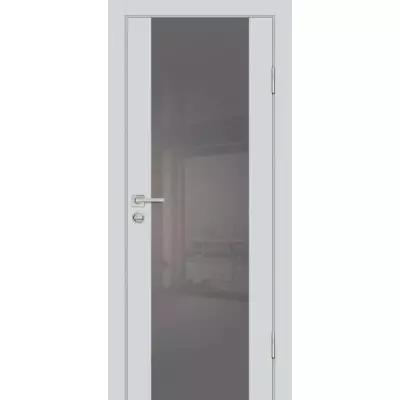 Дверь P-7 серый лакобель Агат (2000 х 900)