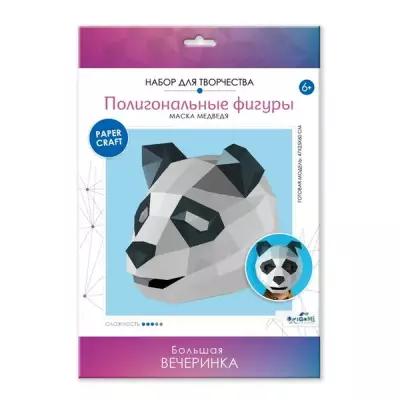 Origami Полигональные маски "Мудрая панда" 05278