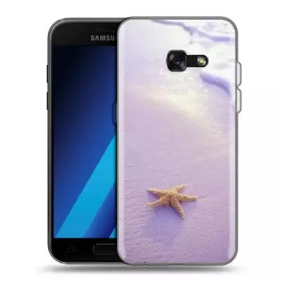 Дизайнерский силиконовый чехол для Самсунг А7 2017 / Samsung Galaxy A7 (2017) Море и пляж