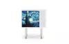 Прикроватная тумба - STORYZ - S2 The Starry Night by Vincent van Gogh, 58 x 69 x 48 см, Белый