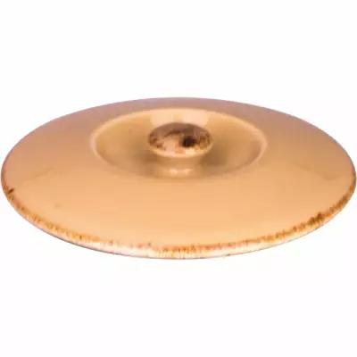 Крышка для бульонной чашки Steelite Террамеса Вит 128х128мм, фарфор, бежевый