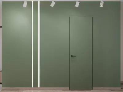 Скрытая дверь под покраску от производителя (2400х900х58)