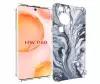 Чехол MyPads серая краска для Huawei P60 задняя-панель-накладка-бампер