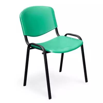Стул офисный Easy Chair Изо зеленый (пластик, металл черный)