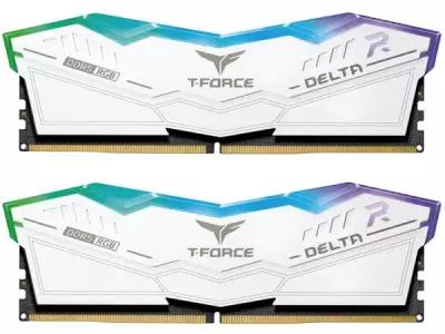 Оперативная память DIMM TEAMGROUP T-Force Delta RGB 32GB (16GB x2) DDR5-5600 White (FF4D532G5600HC36BDC01)