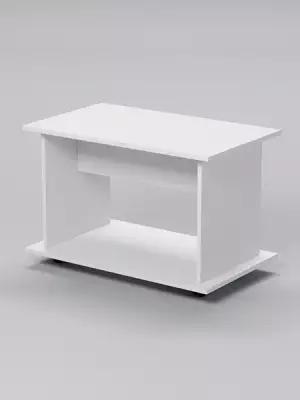 Журнальный столик №5, Белый 75 x 45 x 50 см (ДхШхВ)