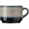 Чашка чайная Борисовская Керамика Пати 200мл, фарфор, серый-синий, 1 шт