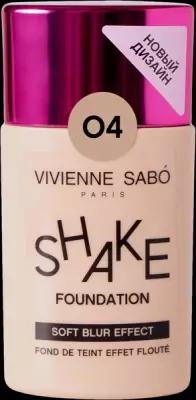 Тональный крем Vivienne Sabo Shakefoundation натуральный эффект тон 4 25мл