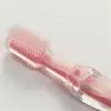 Детская зубная силиконовая щетка с ограничителем, комплект 5 шт., цвет розовый, Крошка Я