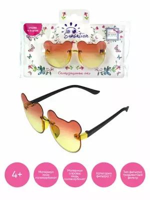 Lukky Солнцезащитные очки "Мишки", розовый