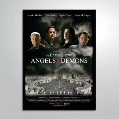 Постер в раме/Дэн Браун Ангелы и Демоны Том Хэнкс Angels and Demons