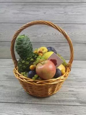 Фруктовая корзина Tutti Frutti 4 кг / Подарочный набор с фруктами