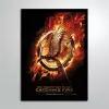Постер в раме/Голодные игры И вспыхнет пламя Дженнифер Лоуренс Значек The Hunger Games Catching Fire