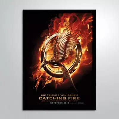 Постер в раме/Голодные игры И вспыхнет пламя Дженнифер Лоуренс Значек The Hunger Games Catching Fire