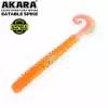 Силиконовая приманка Akara Eatable Spike 65, цвет L10 (виброхвост, твистер для рыбалки на щуку, судака, окуня)