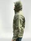 Куртка тактическая Софтшелл Softshell с капюшоном, 48 размер