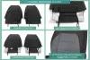 Defly Чехлы на сиденья ГАЗ 3110, 1997-2009, дополнительная боковая поддержка, жаккард черный/серый