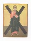 Икона Андрей Первозванный, Апостол, под старину, 10х13 см