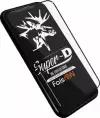 Стекло защитное FaisON для APPLE iPhone 14, GL-04, Super-D, 0.4 мм, глянцевое, цвет: чёрный