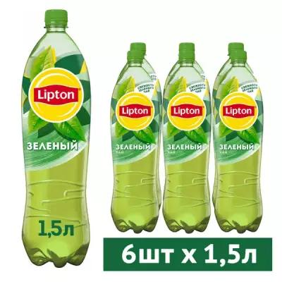 Чай Lipton зеленый, 1.5 л, 6 шт