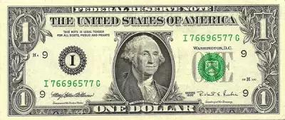 Доллар 1995 год США 7669
