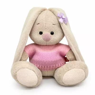 Мягкая игрушка " в нежно-розовом свитере", 15 см SidX-613