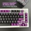 Кейкапы Dark Purple для механической клавиатуры, пластик ABS, Cherry профиль