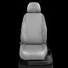 Чехлы на сиденья Mazda Cx-5 (Мазда Сх5) KE с 2015-2017 джип 5 мест серый-серый