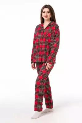 Пижама ОДДИС, размер 50, красный