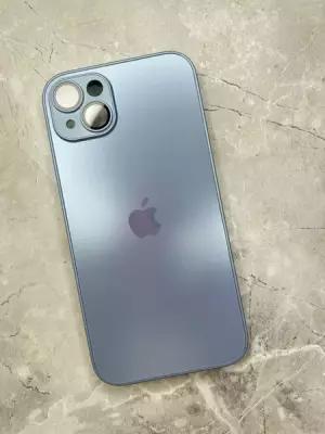 Чехол стеклянный для iPhone 12 Pro с защитой камеры