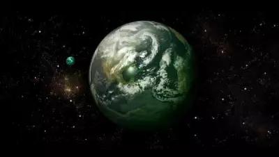 Картина на холсте 60x110 LinxOne "Космос планеты вселенная" интерьерная для дома / на стену / на кухню / с подрамником