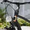 Фонарь светодиодный велосипедный, силиконовый, черный, 2 шт