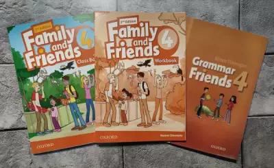 Family and Friends (2nd edition) Class Book 4 + Work Book 4 + Grammar Friends 4