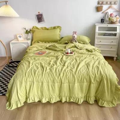 Комплект постельного белья с одеялом Креп-жатка Евро