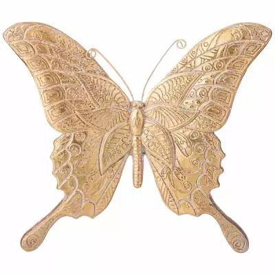 Панно декоративное Lefard "Бабочка" 26.3х2.4х23см, полистоун (504-403)