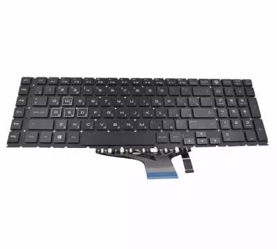 Клавиатура для HP Omen 17-cb0033ur ноутбука с RGB подсветкой