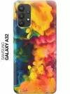 Ультратонкий силиконовый чехол-накладка для Samsung Galaxy A32 с принтом 