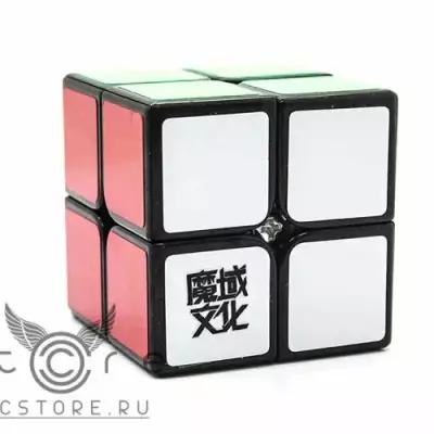 Кубик Рубика MoYu 2x2 LingPo Черный / Развивающая головоломка