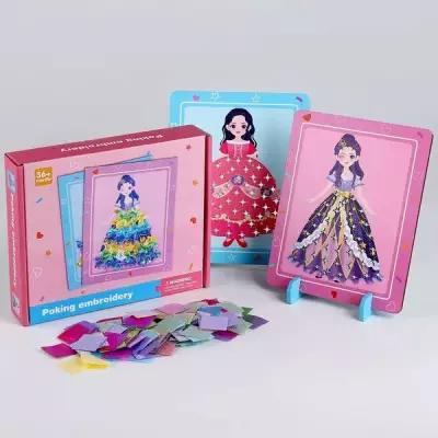 Развивающая игра «Платье для куклы» 18 × 20,5 × 4 см