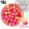 Вафтерсы GBS SUPER WAFTERS Pineapple - Tiger Nut 6/9мм / Бойлы нейтральной плавучести Ананас - Тигровый Орех