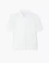 Рубашка с коротким рукавом Gloria Jeans GSU001141 белый для девочек 12-13л/158 (40)