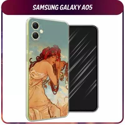 Силиконовый чехол на Samsung Galaxy A05 / Самсунг А05 "Славянская эпопея Альфонс Муха"
