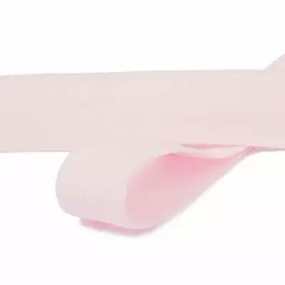 Резинка окантовочная трикотажная (бейка эластичная) матовая шир.15мм цв.133 розовый упак. 50 м