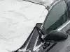 Защитная накидка (чехол) от наледи, солнца на лобовое стекло Опель Инсигния (2013 - 2017) универсал 5 дверей / Opel Insignia, Полиэстер, Серебристый, размер 145х95 см