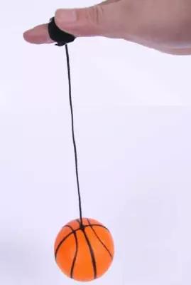 Мячик антистресс ЙоЙо Баскетбольный мяч цвет оранжевый